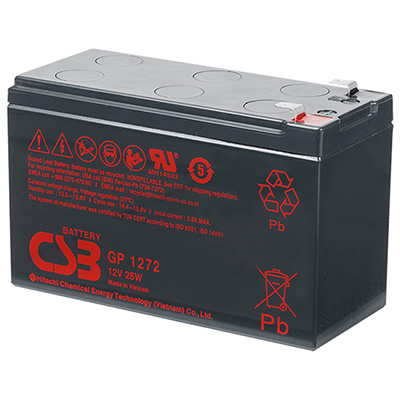 Bateria CSB GP1272 (12V28W) 12V 7,2Ah 28W nobr. 5 anos
