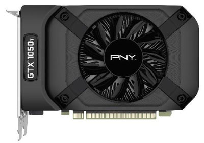 Placa vdeo PCI-e PNY Geforce GTX1050Ti 4GB DP HDMI DVI