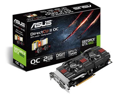 Placa vdeo Asus Geforce GTX660 2GB DDR5 2DVI HDMI DP