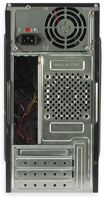 Gabinete micro ATX K-Mex GX-23T2 preto c/ fonte 200W