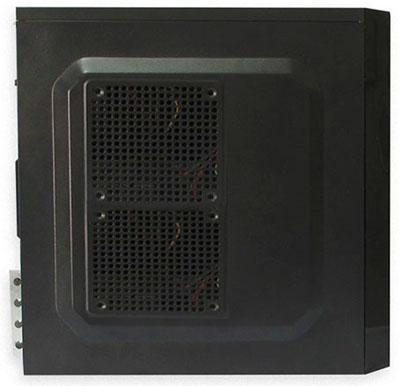 Gabinete micro ATX K-Mex GX-39T2 preto c/ fonte 200W