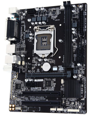 Placa me Gigabyte GA-H110M-S2PH DDR4 LGA-1151 DVI VGA