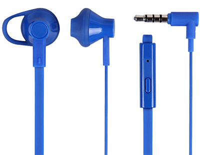 Headset c/ microfone HP Intra H150 azul, P2 3,5mm 3mW