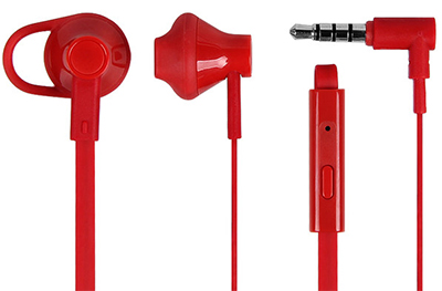 Headset c/ microfone HP Intra H150 red, P2 3,5mm 3mW