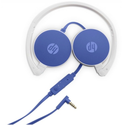 Headset c/ microfone HP H2800 Azul, P2 c/ ajuste udio