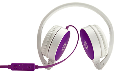 Headset c/ microfone HP H2800 Roxo, P2 c/ ajuste udio
