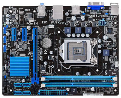 Placa me Asus H61M-E para Intel LGA1155,DDR3