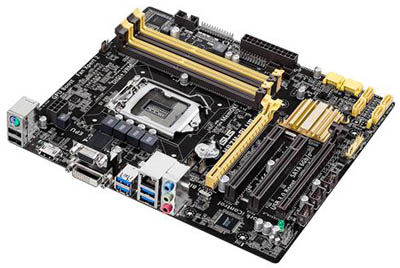 Placa me Asus H87M-PLUS p/ Intel LGA-1150, p/ i7 i5 i3