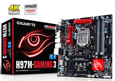 Placa me Gigabyte GA-H97M-GAMING 3 LGA-1150 DVI HDMI 