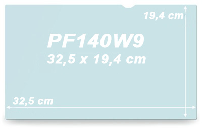 Filtro privacidade 3M PF140W9E p/ touchsc. 14 wide 16:9