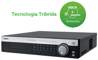 Gravador DVR Intelbras HDCVI 5032 H 32 cmeras trbrido