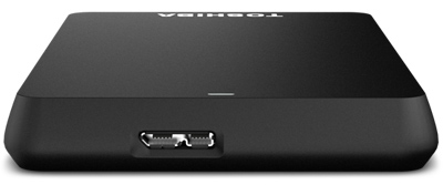 HD externo 2TB Toshiba Canvio Basics preto  USB3 