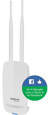Roteador c/ Check-in no Facebook Intelbras HotSpot 300