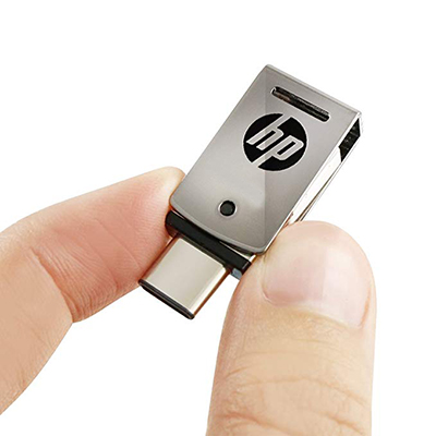 Pendrive Flash Drive 32GB HP x5000m USB 3.1 Type C+A 