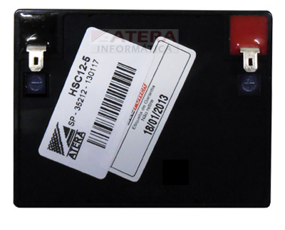Bateria Haze HSC12-5, 12V/5Ah 89,5x69x106 mm conector A
