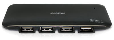 HUB USB 2.0 c/ 7 portas Comtac 9249 com fonte