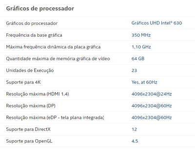 Processador Intel i3-8100 3.6GHz 6MB  LGA1151 8G OEM