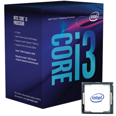 Processador Intel i3-9100 3.6GHz 6MB LGA1151 9g c/vid
