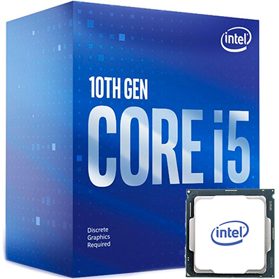 Processador Intel i5-10400F 2.9GHz 12MB LGA1200 10g