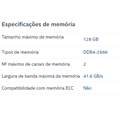 Processador Intel i7-10700 2,9GHz 16MB 10 Ger c/video