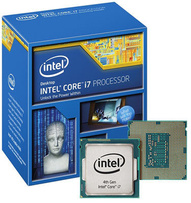 Processador Intel I7-4790K LGA-1150 4 GHz 8MB, 4Core 4G