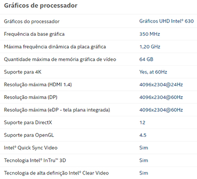Processador Intel i7-8700 3.2GHz 12MB cache LGA-1151 8G