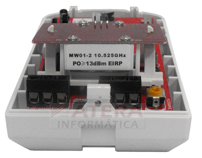 Sensor triplo micro-ondas trmico Intelbras IVP 3000 MW