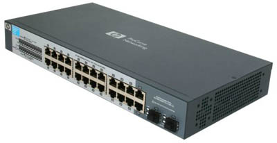Switch HP J9561A V1410-24G Procurve 24 portas gigabit