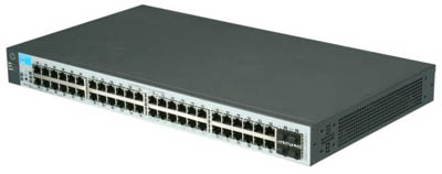 Switch HP J9660A V1810-48G, 48 portas 10/100/1000 4 SFS