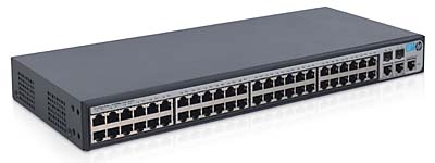 Switch HP 1910-48 JG540A 48 portas 10/100, 2 Gbit, 2SFP