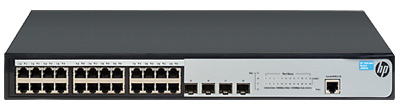 Switch gerecivel HP JG924A 24 portas Gigabit e 4 SFP