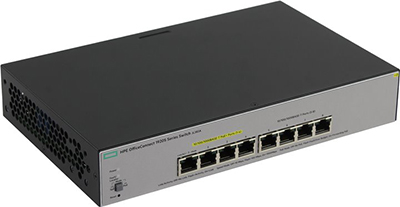 Switch HPE Aruba JL383A 1920S 8 portas Gigabit PoE+ 65W