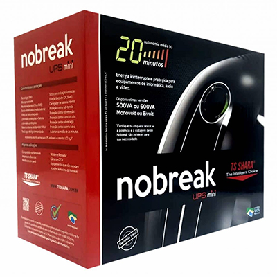 Nobreak 600VA (390W) TS Shara 4003 Mini Bivolt/115V