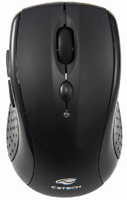 Teclado e mouse sem fio C3Tech K-W50 teclas chocolate