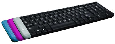 Teclado compacto wireless Logitech k230 ABNT2 2.4GHz 3m