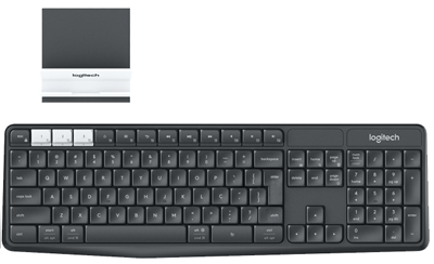 Teclado Logitech K375s Multi-Device Bluetooth PC Tablet