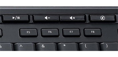 Teclado Microsoft Wired Keyboard 600 ANB-00005, com fio