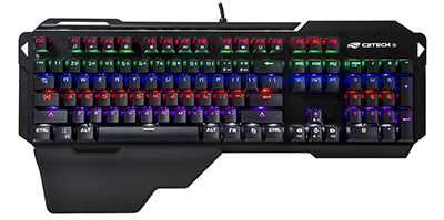 Teclado Gamer mecnico C3Tech KGM-1100 1ms c/ 9 perfis