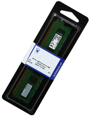 Memria 4GB DDR3L 1333MHz CL9 ECC Kingston KVR13LE9S8/4