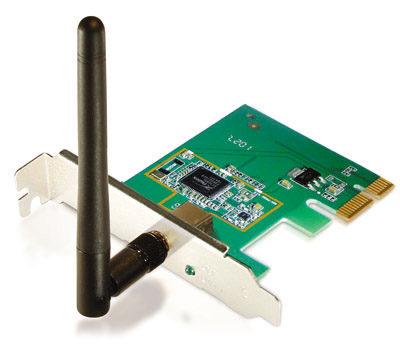 Placa rede WiFi PCI-e baixo perfil Comtac 9243 150Mbps