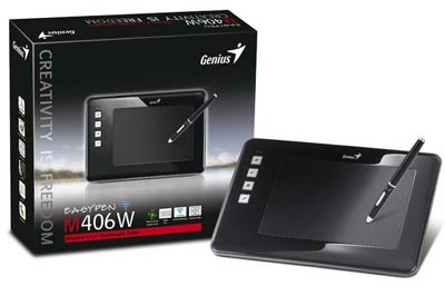 Mesa digitalizadora Genius M406W, 4x6 2560 LPI 2.4GHz