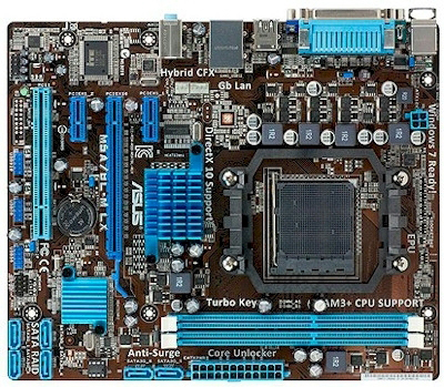 Placa me Asus M5A78L-M LX, AM3+ p/ Phenom II X6