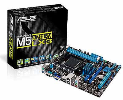 Placa me Asus M5A78L-M LX3, AM3+ p/ Phenom II X6