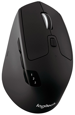 Mouse s/ fio Bluetooth Logitech M720 Triathlon 8 botes