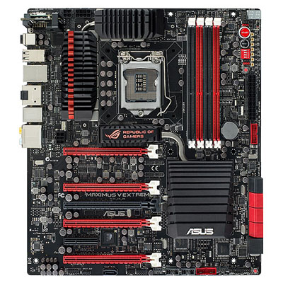 Placa me Asus Maximus V Extreme p/ i7 i5 i3 LGA1155