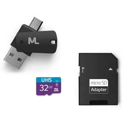 Carto memria SD UHS Pendrive OTG 32GB 10/80MBps