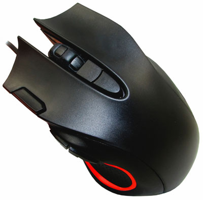 Mouse Gaming K-Mex MO-G737 7 botes, at 2400 DPI USB