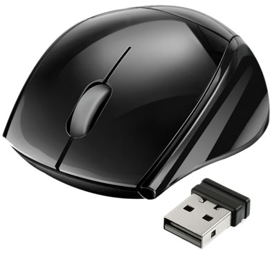 Mini mouse sem fio Multilaser MO138 2.4GHz 1000dpi USB