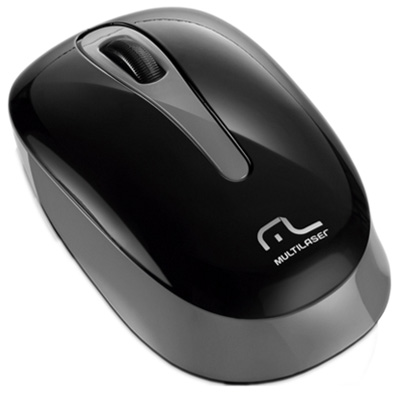 Mouse s/ fio Multilaser MO200 3b. p/ Android,PC iOS