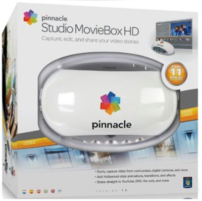 Studio MovieBox HD Pinnacle USB p/ produo de filmes